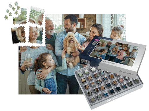 SMART Sorted® | Fotopuzzle 1000 Teile - Puzzle mit eigenem Bild gestalten - Jetzt einfach Puzzeln mit SMART Sorted: 1000 Teile Puzzle auch für Puzzle-Starter - Schachtel-Design wählen (Für Immer wir) von puzzleYOU