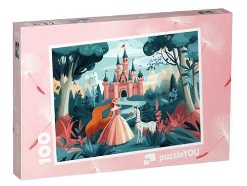 puzzleYOU: Puzzle 100 Teile „Abenteuer im Pferdewald“ – aus der Puzzle-Kollektion Kinderpuzzle von puzzleYOU