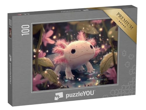 puzzleYOU: Puzzle 100 Teile „Axolotl im Zauberwald“ – aus der Puzzle-Kollektion Anime puzzleYOU: Puzzle 100 Teile „Axolotl im Zauberwald“ – aus der Puzzle-Kollektion Anime von puzzleYOU