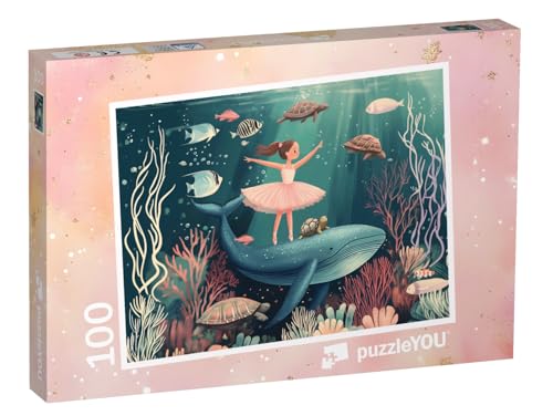 puzzleYOU: Puzzle 100 Teile „Ballett im Korallenmeer“ – aus der Puzzle-Kollektion Kinderpuzzle puzzleYOU: Puzzle 100 Teile „Ballett im Korallenmeer“ – aus der Puzzle-Kollektion Kinderpuzzle von puzzleYOU