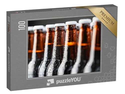 puzzleYOU: Puzzle 100 Teile „Bierflaschen in Einer Brauerei“ von puzzleYOU