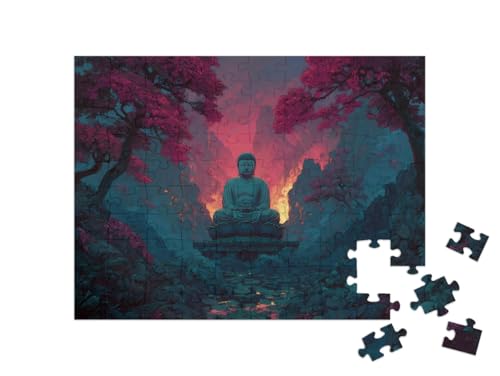 puzzleYOU: Puzzle 100 Teile „Buddha im erleuchteten Berg“ – aus der Puzzle-Kollektion Buddha puzzleYOU: Puzzle 100 Teile „Buddha im erleuchteten Berg“ – aus der Puzzle-Kollektion Buddha von puzzleYOU
