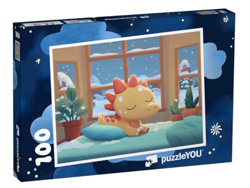 puzzleYOU: Puzzle 100 Teile „Der kleine Dino Macht die Äuglein zu“ puzzleYOU: Puzzle 100 Teile „Der kleine Dino Macht die Äuglein zu“ von puzzleYOU