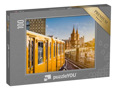 puzzleYOU: Puzzle 100 Teile „Die Berliner durch Friedrichshain-Kreuzberg“ – aus der Puzzle-Kollektion Deutschland, Deutsche Städte von puzzleYOU