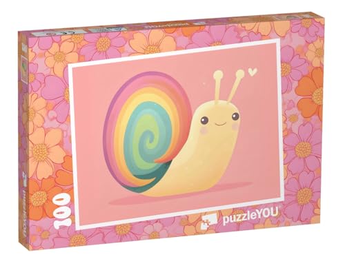 puzzleYOU: Puzzle 100 Teile „Die Schnecke, die den Regenbogen Fand“ puzzleYOU: Puzzle 100 Teile „Die Schnecke, die den Regenbogen Fand“ von puzzleYOU