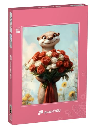 puzzleYOU: Puzzle 100 Teile „Du bist Mein Sonnenschein“ von puzzleYOU