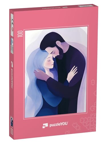 puzzleYOU: Puzzle 100 Teile „EIN Herz und eine Seele“ von puzzleYOU