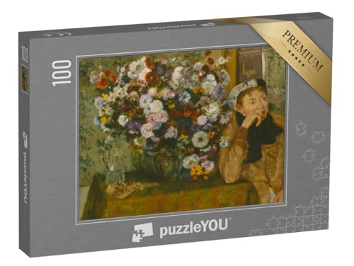 puzzleYOU: Puzzle 100 Teile „Edgar Degas - Eine Frau, die neben Einer Blumenvase sitzt“ puzzleYOU: Puzzle 100 Teile „Edgar Degas - Eine Frau, die neben Einer Blumenvase sitzt“ von puzzleYOU