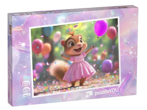 puzzleYOU: Puzzle 100 Teile „Eine Geburtagsüberraschung für Elli Eichhorn“ puzzleYOU: Puzzle 100 Teile „Eine Geburtagsüberraschung für Elli Eichhorn“ von puzzleYOU
