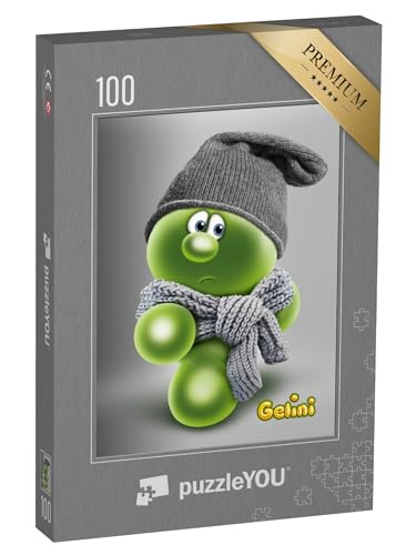 puzzleYOU: Puzzle 100 Teile „Gelini Mint“ von puzzleYOU