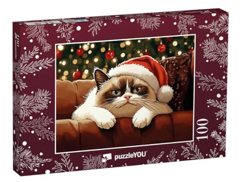 puzzleYOU: Puzzle 100 Teile „Grummelige Weihnachtsgrüße“ puzzleYOU: Puzzle 100 Teile „Grummelige Weihnachtsgrüße“ von puzzleYOU