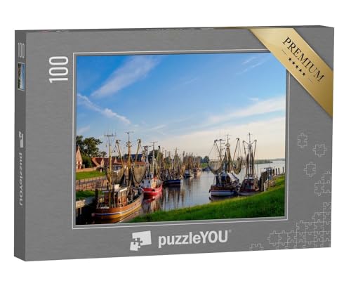 puzzleYOU: Puzzle 100 Teile „Hafen von Greetsiel, Deutschland“ – aus der Puzzle-Kollektion Greetsiel von puzzleYOU