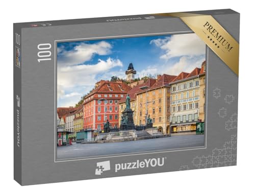puzzleYOU: Puzzle 100 Teile „Historische Stadt Graz mit berühmtem Grazer Uhrenturm, Österreich“ – aus der Puzzle-Kollektion Graz, Österreich puzzleYOU: Puzzle 100 Teile „Historische Stadt Graz mit berühmtem Grazer Uhrenturm, Österreich“ – aus der Puzzle-Kollektion Graz, Österreich von puzzleYOU