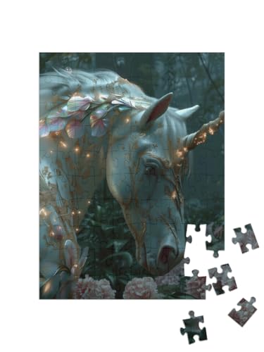 puzzleYOU: Puzzle 100 Teile „Hüterin des Zauberwalds“ von puzzleYOU