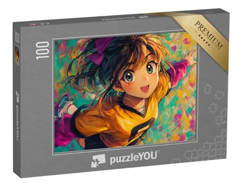 puzzleYOU: Puzzle 100 Teile „Im Bann des Farbwindes“ – aus der Puzzle-Kollektion Anime puzzleYOU: Puzzle 100 Teile „Im Bann des Farbwindes“ – aus der Puzzle-Kollektion Anime von puzzleYOU
