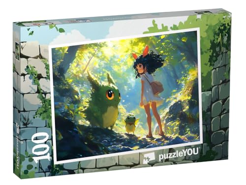 puzzleYOU: Puzzle 100 Teile „Im Traumland“ von puzzleYOU