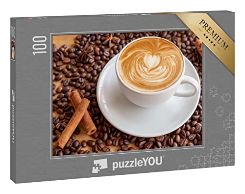 puzzleYOU: Puzzle 100 Teile „Kaffee mit Kaffeebohnen“ puzzleYOU: Puzzle 100 Teile „Kaffee mit Kaffeebohnen“ von puzzleYOU