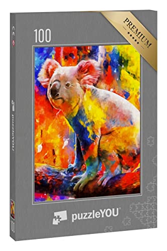 puzzleYOU: Puzzle 100 Teile „Koala - Ölgemälde“ puzzleYOU: Puzzle 100 Teile „Koala - Ölgemälde“ von puzzleYOU