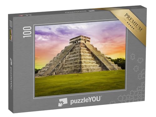 puzzleYOU: Puzzle 100 Teile „Kukulkan-Tempelm der Maja in Chichén Itzá, Mexiko“ – aus der Puzzle-Kollektion Mexiko puzzleYOU: Puzzle 100 Teile „Kukulkan-Tempelm der Maja in Chichén Itzá, Mexiko“ – aus der Puzzle-Kollektion Mexiko von puzzleYOU