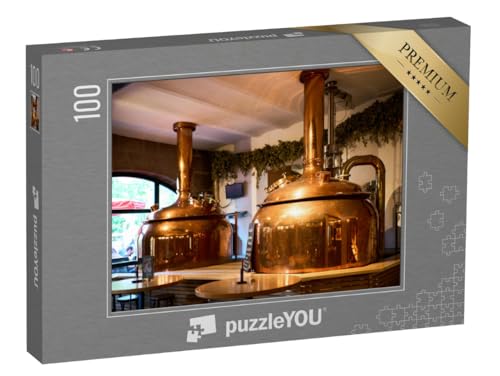 puzzleYOU: Puzzle 100 Teile „Kupfer Braukessel in Einer Brauerei“ puzzleYOU: Puzzle 100 Teile „Kupfer Braukessel in Einer Brauerei“ von puzzleYOU
