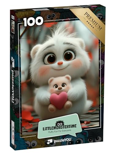 puzzleYOU: Puzzle 100 Teile „LITTLEMONSTERTIME: Cuddles“ puzzleYOU: Puzzle 100 Teile „LITTLEMONSTERTIME: Cuddles“ von puzzleYOU