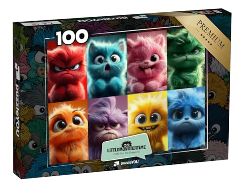 puzzleYOU: Puzzle 100 Teile „LITTLEMONSTERTIME: Monster-Emotions Collage“ puzzleYOU: Puzzle 100 Teile „LITTLEMONSTERTIME: Monster-Emotions Collage“ von puzzleYOU