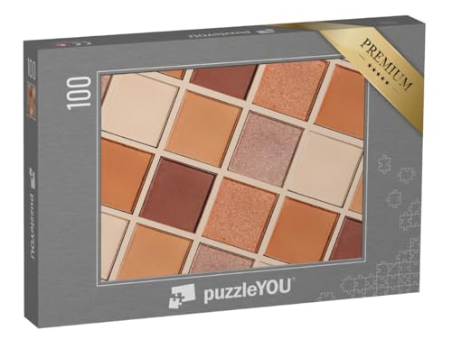 puzzleYOU: Puzzle 100 Teile „Lidschattenpalette mit Brauntönen, neutrale Farben“ puzzleYOU: Puzzle 100 Teile „Lidschattenpalette mit Brauntönen, neutrale Farben“ von puzzleYOU