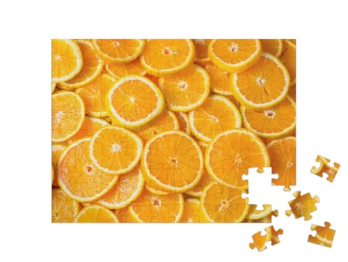puzzleYOU: Puzzle 100 Teile „Nahaufnahme Geschnittener Orangen“ puzzleYOU: Puzzle 100 Teile „Nahaufnahme Geschnittener Orangen“ von puzzleYOU