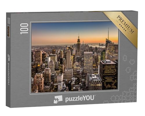 puzzleYOU: Puzzle 100 Teile „New York City“ – aus der Puzzle-Kollektion USA, Amerika von puzzleYOU