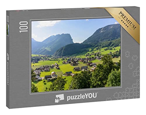 puzzleYOU: Puzzle 100 Teile „Panoramablick auf Schoppernau, Vorarlberg, Österreich“ puzzleYOU: Puzzle 100 Teile „Panoramablick auf Schoppernau, Vorarlberg, Österreich“ von puzzleYOU