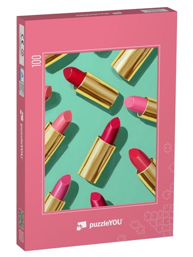 puzzleYOU: Puzzle 100 Teile „Red Lipstick Love“ puzzleYOU: Puzzle 100 Teile „Red Lipstick Love“ von puzzleYOU