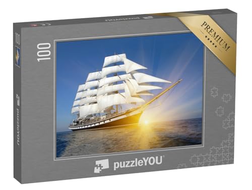 puzzleYOU: Puzzle 100 Teile „Riesiger Dreimaster unter voller Fahrt“ – aus der Puzzle-Kollektion Segelschiffe puzzleYOU: Puzzle 100 Teile „Riesiger Dreimaster unter voller Fahrt“ – aus der Puzzle-Kollektion Segelschiffe von puzzleYOU