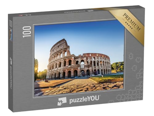 puzzleYOU: Puzzle 100 Teile „Rom: Kolosseum bei Sonnenaufgang“ – aus der Puzzle-Kollektion Rom, Colosseum puzzleYOU: Puzzle 100 Teile „Rom: Kolosseum bei Sonnenaufgang“ – aus der Puzzle-Kollektion Rom, Colosseum von puzzleYOU