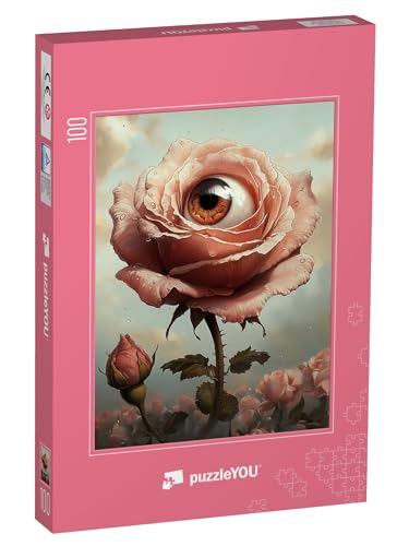 puzzleYOU: Puzzle 100 Teile „Rosenauge“ puzzleYOU: Puzzle 100 Teile „Rosenauge“ von puzzleYOU