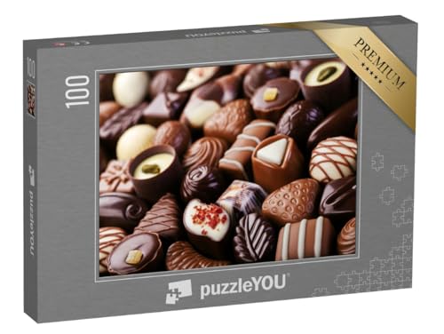puzzleYOU: Puzzle 100 Teile „Schokopralinen mit verschiedenen Füllungen“ puzzleYOU: Puzzle 100 Teile „Schokopralinen mit verschiedenen Füllungen“ von puzzleYOU