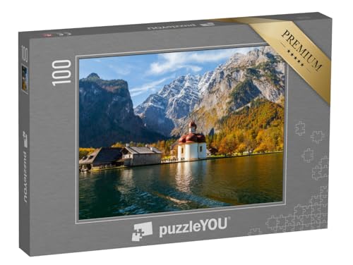 puzzleYOU: Puzzle 100 Teile „St. Bartholomä am Königssee, Bayern, Deutschland“ – aus der Puzzle-Kollektion Watzmann puzzleYOU: Puzzle 100 Teile „St. Bartholomä am Königssee, Bayern, Deutschland“ – aus der Puzzle-Kollektion Watzmann von puzzleYOU