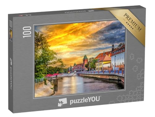 puzzleYOU: Puzzle 100 Teile „Stadt Breslau in einem sonnigen Sommer, Polen“ – aus der Puzzle-Kollektion Polen von puzzleYOU