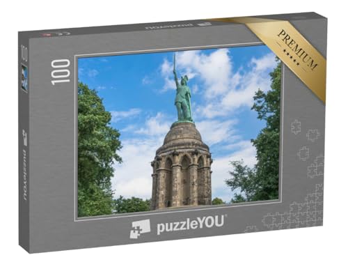 puzzleYOU: Puzzle 100 Teile „Statue des Cheruskers Arminius im Teutoburger Wald“ von puzzleYOU