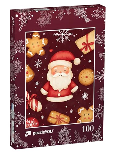 puzzleYOU: Puzzle 100 Teile „Süße Weihnachtsplätzchen überall“ – aus der Puzzle-Kollektion Weihnachten puzzleYOU: Puzzle 100 Teile „Süße Weihnachtsplätzchen überall“ – aus der Puzzle-Kollektion Weihnachten von puzzleYOU