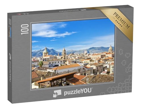 puzzleYOU: Puzzle 100 Teile „Über den Dächern von Palermo“ – aus der Puzzle-Kollektion Palermo von puzzleYOU