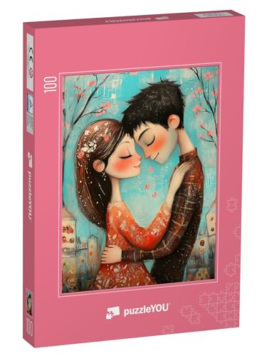 puzzleYOU: Puzzle 100 Teile „Valentinstag mit dir“ von puzzleYOU