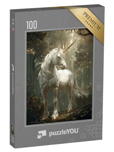 puzzleYOU: Puzzle 100 Teile „Wächterin des Zauberwaldes“ von puzzleYOU