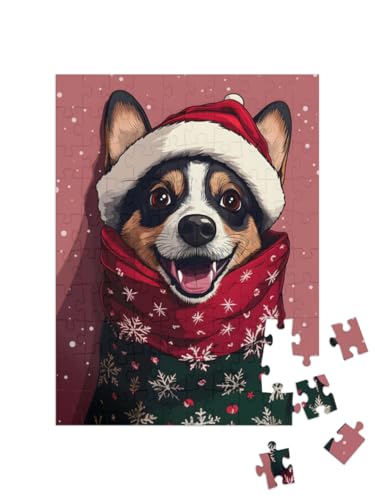 puzzleYOU: Puzzle 100 Teile „Weihnachten mit Corgi Polly“ puzzleYOU: Puzzle 100 Teile „Weihnachten mit Corgi Polly“ von puzzleYOU