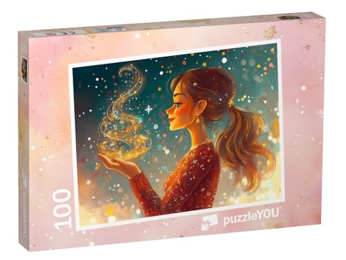 puzzleYOU: Puzzle 100 Teile „Weihnachtsmagie“ – aus der Puzzle-Kollektion Kinderpuzzle von puzzleYOU