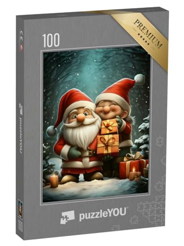 puzzleYOU: Puzzle 100 Teile „Wichtelliebe“ von puzzleYOU