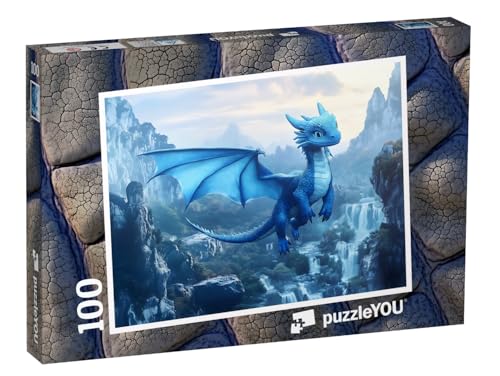 puzzleYOU: Puzzle 100 Teile „Wolkenflüsterer“ von puzzleYOU