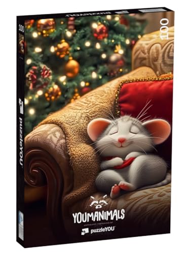 puzzleYOU: Puzzle 100 Teile „YOUMANIMALS: Aurelia“ von puzzleYOU