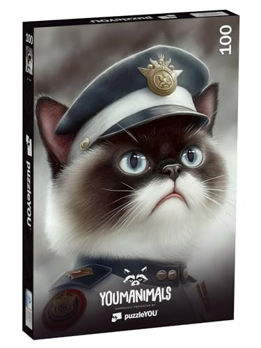 puzzleYOU: Puzzle 100 Teile „YOUMANIMALS: Catarina“ von puzzleYOU