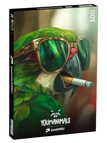 puzzleYOU: Puzzle 100 Teile „YOUMANIMALS: Guy“ von puzzleYOU