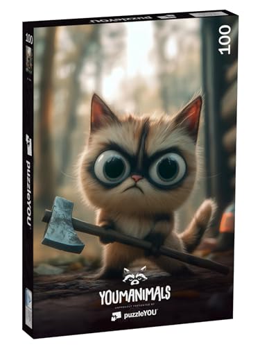puzzleYOU: Puzzle 100 Teile „YOUMANIMALS: Hubert“ puzzleYOU: Puzzle 100 Teile „YOUMANIMALS: Hubert“ von puzzleYOU